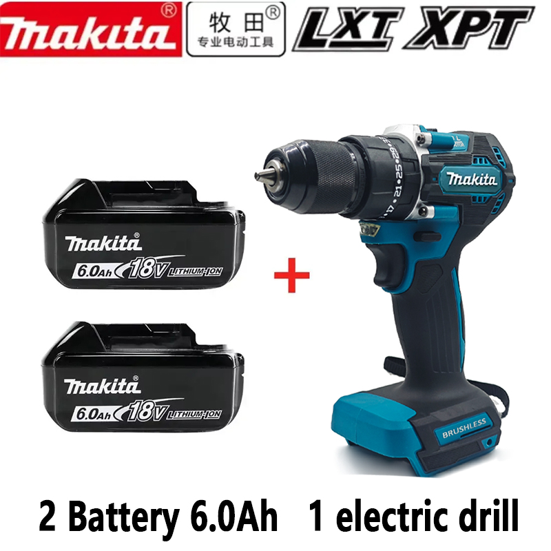 Makita Drill Ddf484 - Бесщеточная аккумуляторная дрель-шуруповерт Makita DDF487 18В,