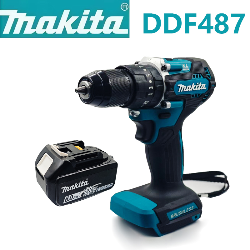 Бесщеточная аккумуляторная дре – обзор и цена Makita Drill Ddf484