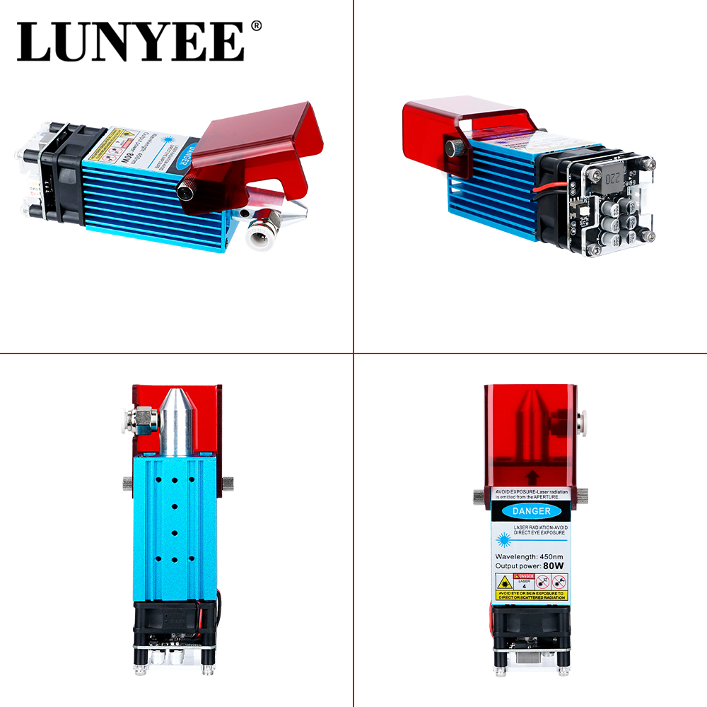 Лазерный модуль LUNYEE 80 Вт 4 – обзор и цена Industrial Laser Tool